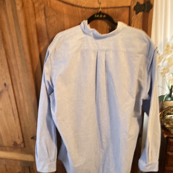 Light blue polo Ralph Lauren dress shirt magenta horse - Picture 5 of 5